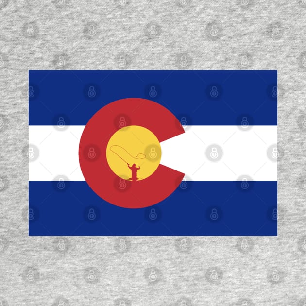 Colorado Flag Fly Fishing by chriswig